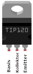 Pinbelegung Transistor TIP120