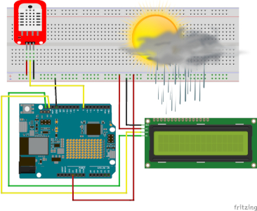 Wetterstation R4 Wifi LCD