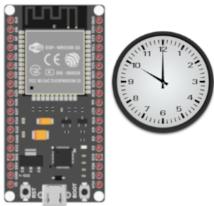 Zeit im Seriellen Monitor mit ESP-Mikrocontroller anzeigen
